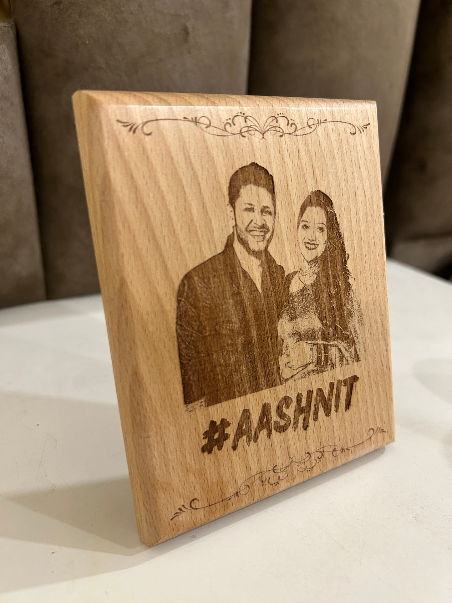 Customised Couples Wooden Frames