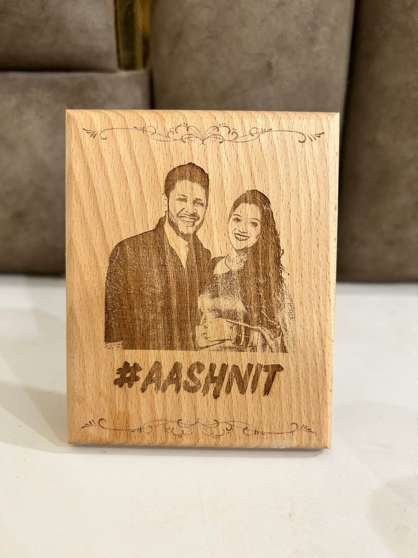 Customised Couples Wooden Frames